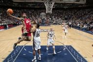 LeBron James as a rookie